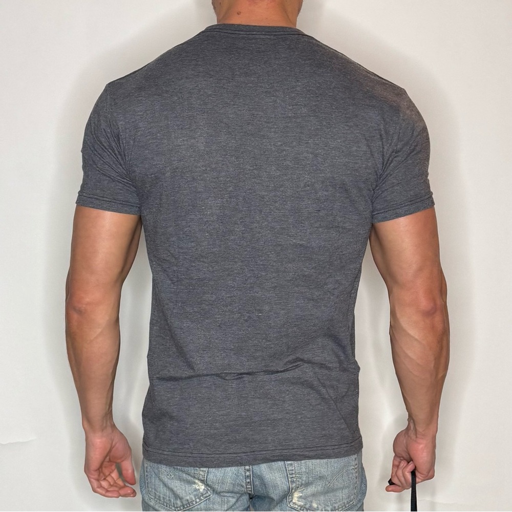 Men's Mickey Mouse Gray Graphic T-Shirt - Picture 3 of 7